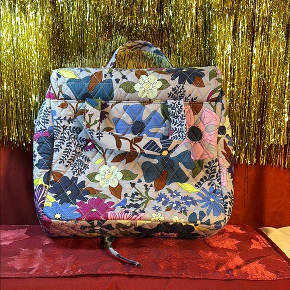 Vera Bradley Floral Travel Toiletry LP Bag - Picture 2 of 9
